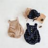 Pants Baby Checkred Coverall [Chic Kids] Overalls-style