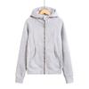Women's Slim Fit Scuba Hoodie - Casual Yoga Zip-Up Sweatshirt