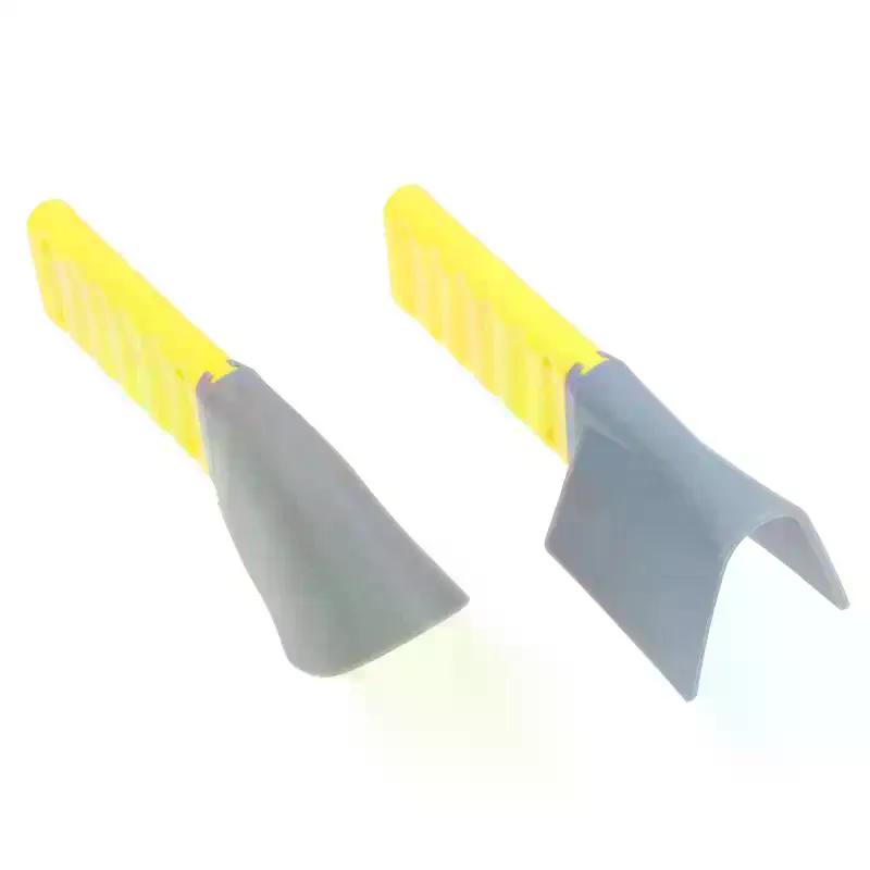 3-Pack TPU Caulk Smoothing Tool Set – Flexible Corner Squeegee for Grout, Sealant & Silicone Finishing | Multi-Angle Scraper for