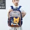 New Spine Protection and Burden Reduction Boys and Girls Children's Schoolbags, Elementary School Students Cartoon School Backpack + Bag