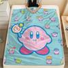 Kirby Flannel Blanket, High quality Comfortable for All Seasons, Home Decor, Warmth and Comfort