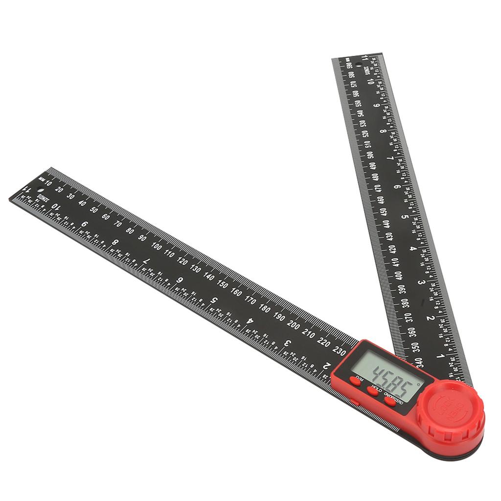 360 Degrees Plastic Digital Instrument Angle Inclinometer(200mm)