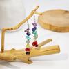 Hot-selling colorful gravel earrings, creative irregular earrings, winding seven-color handmade earrings