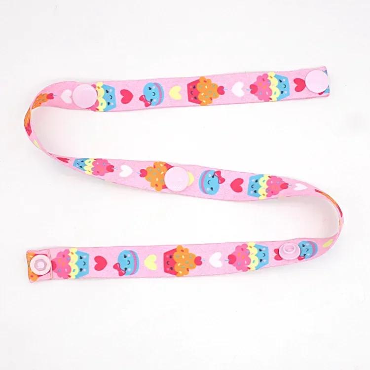 

1PC New Baby Stroller Accessories Anti-Drop Hanger Belt Holder Toys Stroller Strap Fixed Car Pacifier Chain For Child