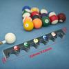 6 Slot Pool Cue Holder Cues Claw Rest Billiard Sticks Rack for Table Beginner