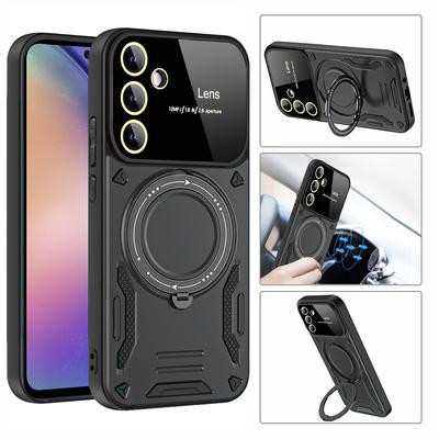 Für Samsung Galaxy A54 5G Fall Stoßfest Rüstung Telefon Fall Für Galaxy A54 EINE 54 Magsafe Drahtlose Ladung Magnetische