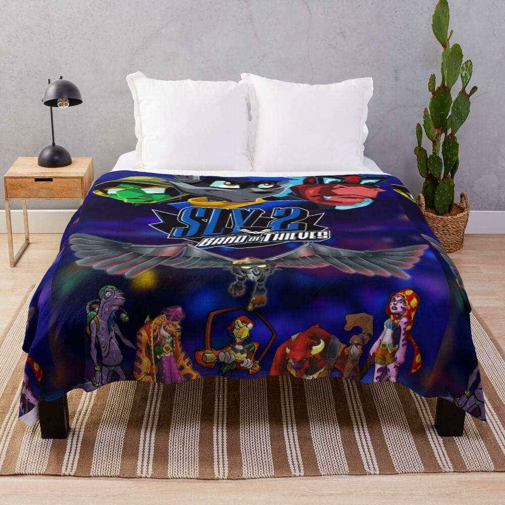 Sly 2 Band of Thieves Klaww Gang Throw Blanket
