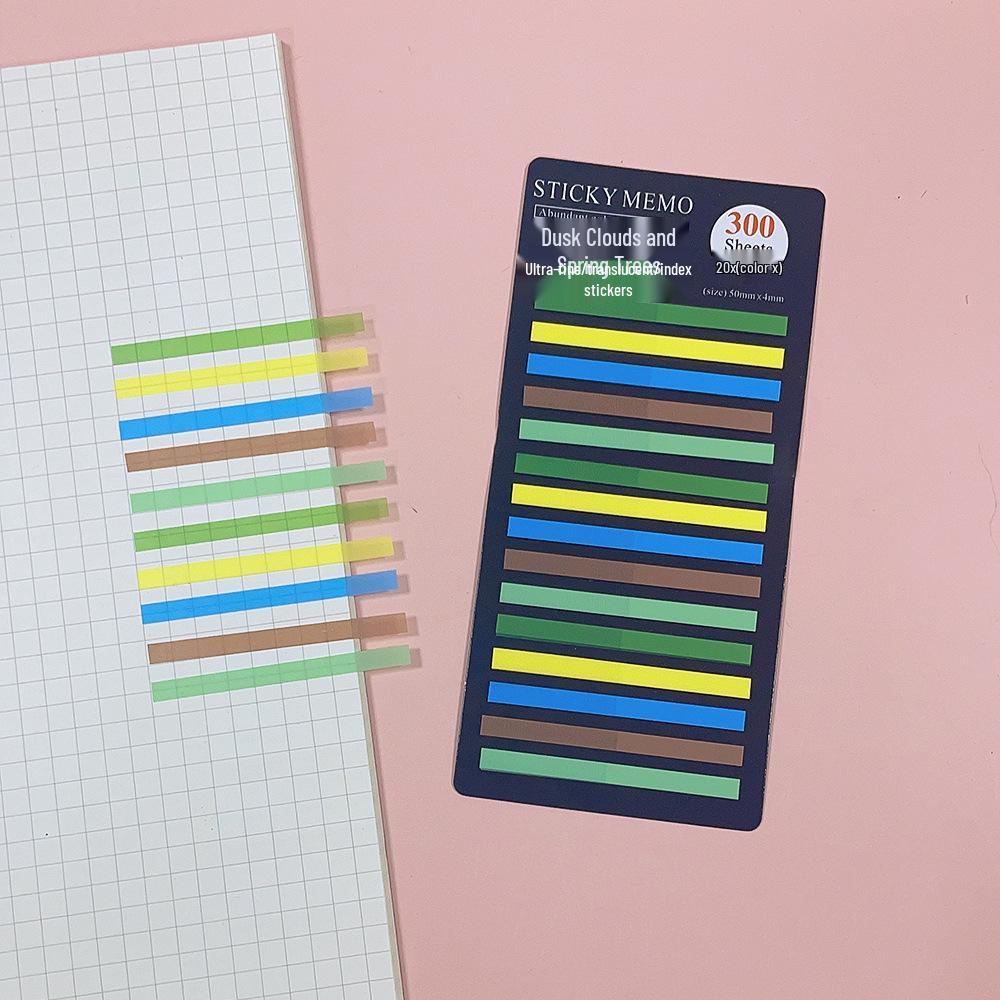 Triangle & Round Segmented Pull-out Strong Adhesive Sticky Notes for Memos
