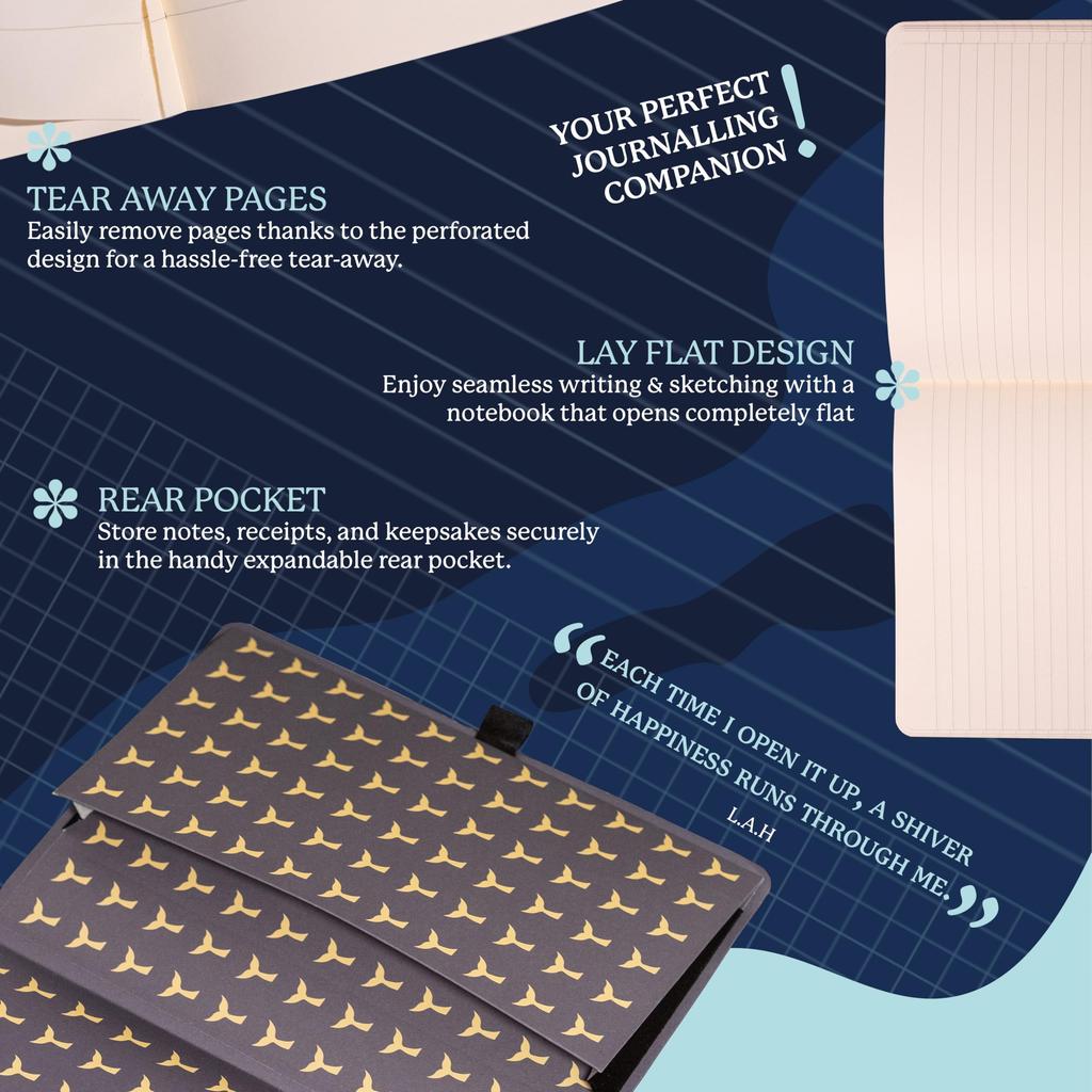 A5 Ruled Journal Notebook Soft Cover PU Leather Ideal for and Business with Elastic Pen and Bookmark Dingbats - - - Work, Travel, - Pocket, Closure,