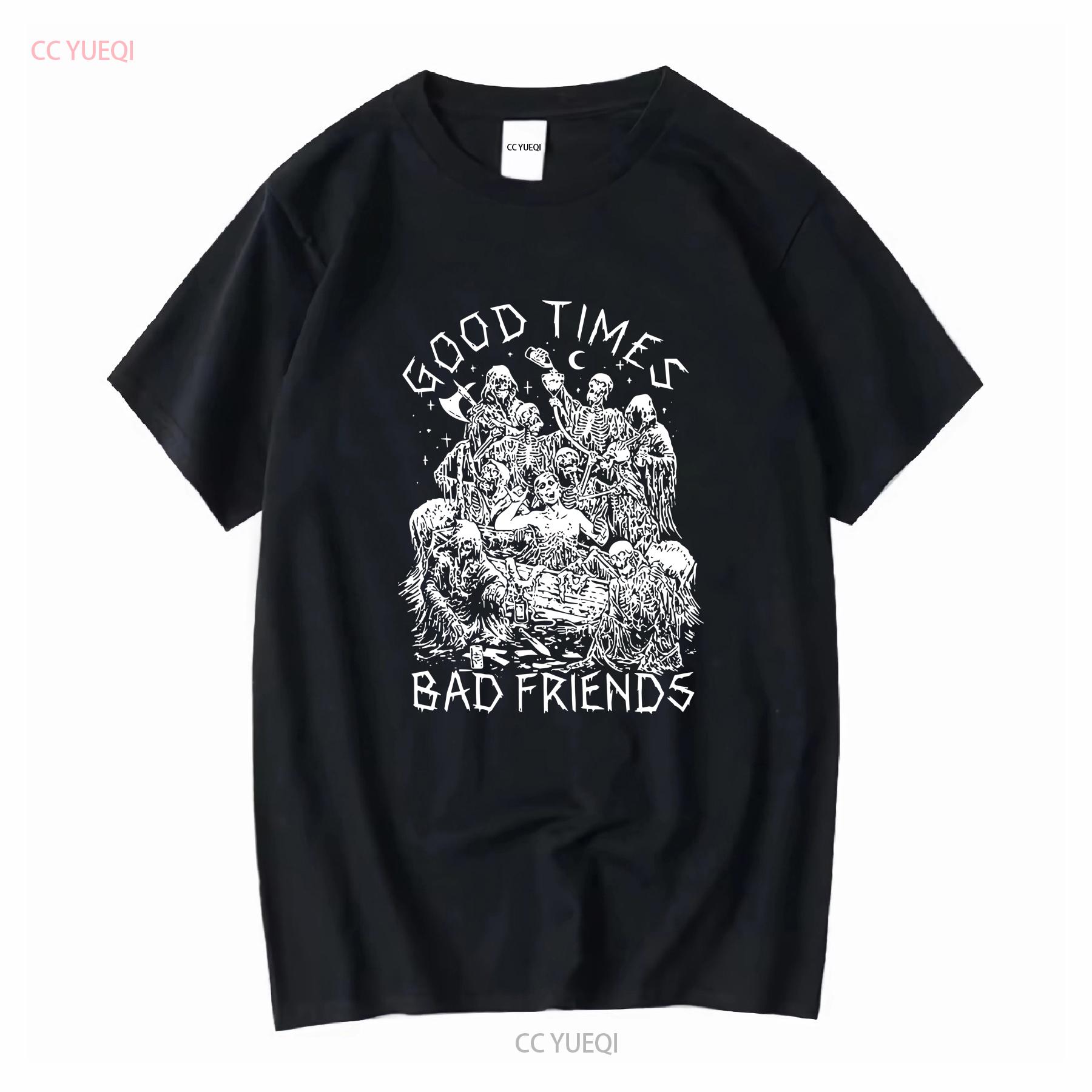 

Lurking Class x Sketchy Tank T Shirt Mens Small Black Good Times Bad Friends FLAW long sleeves vintage Washed 4XL