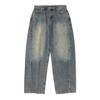 INTERCREW Curved Cut Deep Blue Denim Pants D Blue Itz3El31Adb