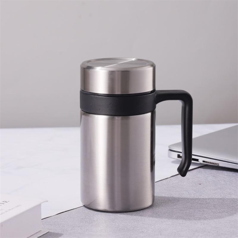 New 316 stainless steel insulated cup - household vacuum large-capacity water bottle - outdoor portable drinking water bottle