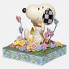 Enesco Jim Shore Snoopy & Woodstock In Flowers 6007965