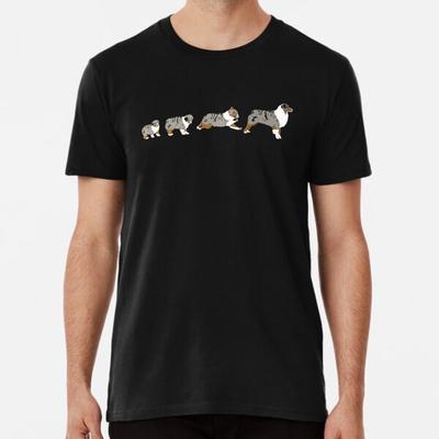 Cane Pastore Australiano T-Shirt Premium dalla S alla 5XL Prodotto in AU/USA T-Shirt