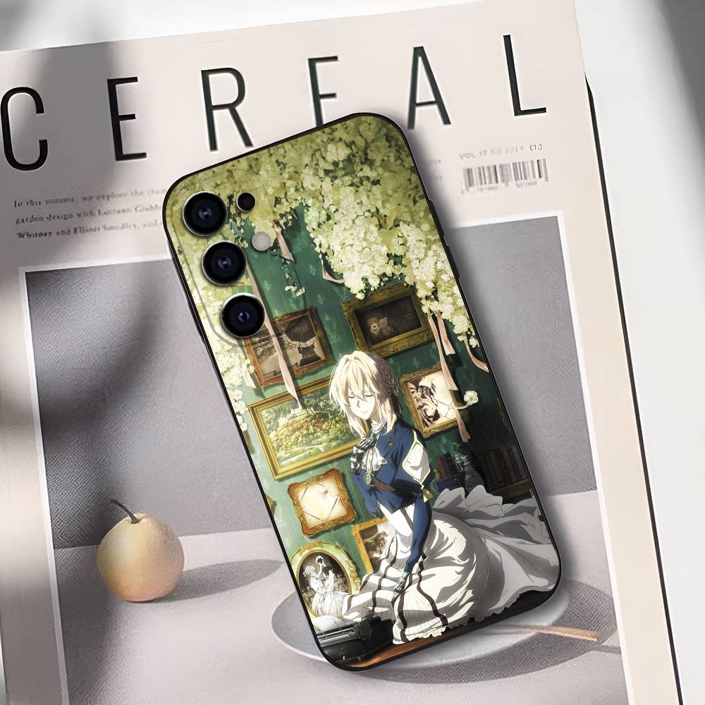 

V-Violet Evergarden Novel Phone Case Silicone Soft For Samsung S25,S24,S21,S22,S23,S30,Ultra,S20,Plus,Fe,Lite Samsung S23plus5G