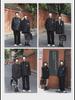 Japanese Style Stand Collar Zhongshan Suit: Men's Casual College Couple's Uniform
