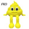 Funny Poop Desk Decor 3D Printed Figurines with Articulated Legs, Cute Shelf Sitter Weird Novelty Collectible Statues, Movable Joints Fidgety Toy for