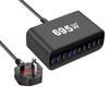 New Gallium Nitride 800W Multi-port PD Desktop Charger with AU Plug Adapter