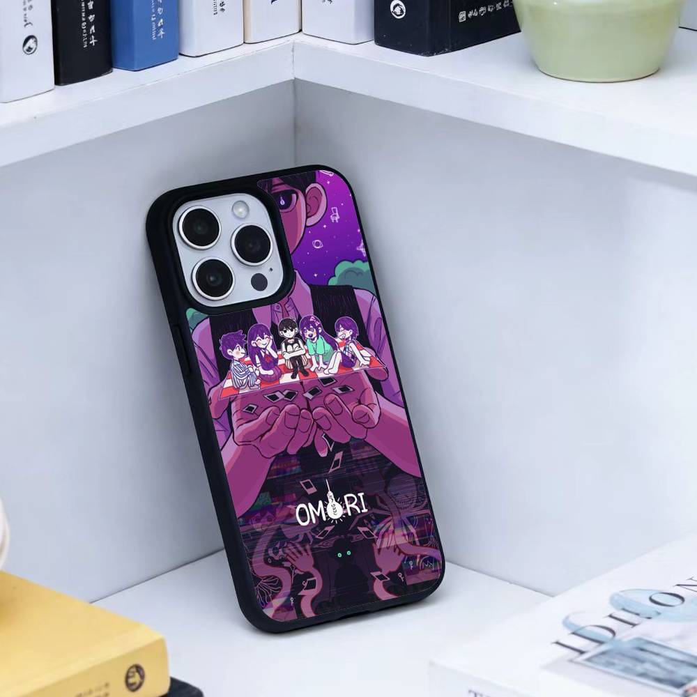 O-Omori Gam  Phone Case For iPhone 17,16,15,14,13,Pro,Max,Plus,Magnetic For Magsafe Wireless Charging