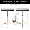 33/58Pcs Auto Tire Repair Set Puncture Repair Tools Car Motorcycle Bike Emergency Heavy Duty Tubeless Tire Repair Rivet Tool Set