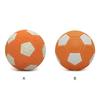 Oranžový fotbal odolný proti kopání Pro nadšence venkovních sportů Míč s prohlubněmi Rotační míč