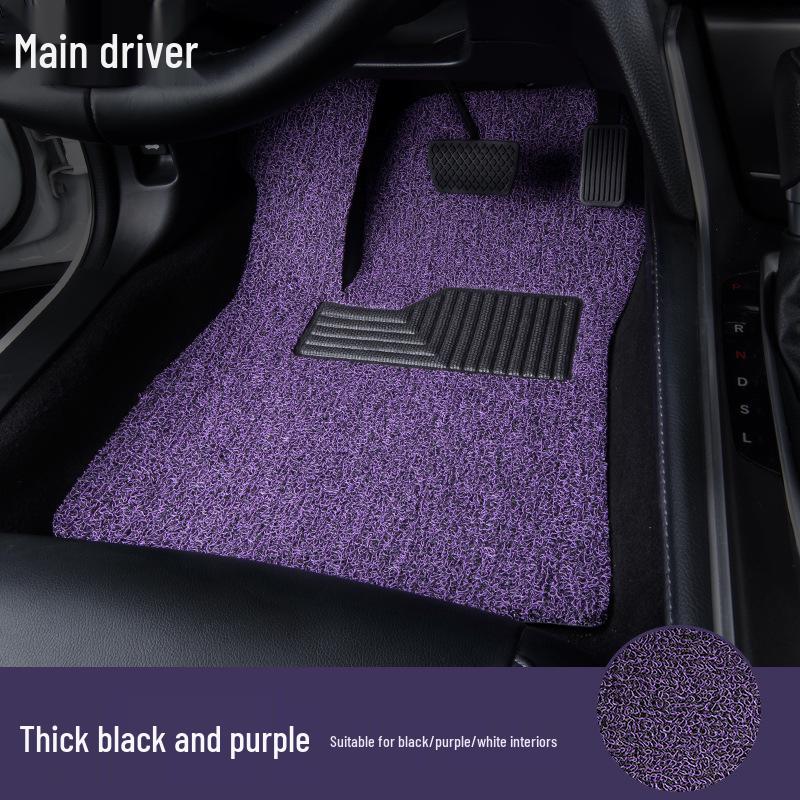 Anti-slip, Wear-resistant Silk Coil Floor Mats for Volkswagen Bora Models (2001-2025)