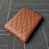 2025 Car Armrest Mat Wave Embroider PU Leather Center Console Arm Rest Protection Cushion Auto Armrests Storage Box Cover Pad