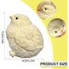 Squishy Handmade Yellow Big Chicken Stress Relief Toys Cure Offi Stress Reliever Vent Fidget Toys for Kids Adults Gift