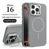 Luxury Liquid Lens Stand Cooling Magnetic Case for iPhone 16 Pro Max 16 Plus 15 14 13 12 Pro 11 All-inclusive Fall Protection Cover