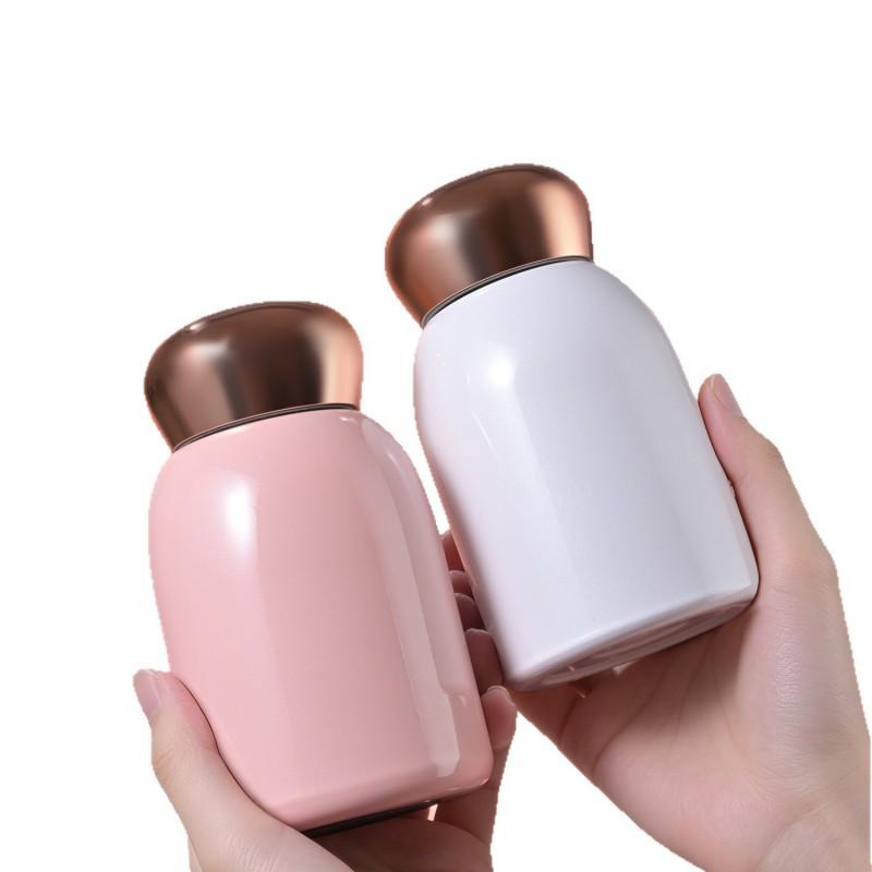 Stainless Steel Vacuum Insulated Travel Mug 300ml Portable Mini Cup Women Men Kids Office Outdoor