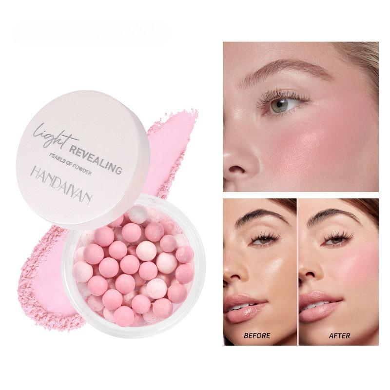Setting Powder Ball - Five-color Highlight and Contour Shimmer Anti-Oil Long-lasting Setting Powder