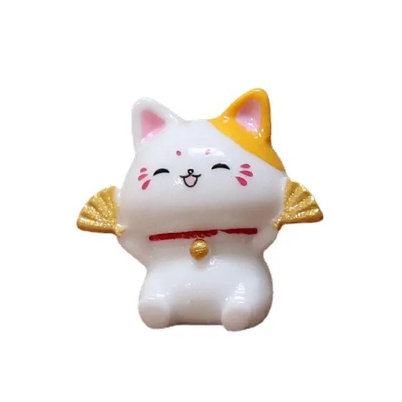 Reichtum Winkende Hand Katze Chinesische Glückskatze Cartoon Ornament Niedlich Winkender Arm Zuwinkende Glückskatze Für Home Office Dekoration