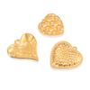 5pcs/lot Stainless Steel Heart Love Charms Pendant For DIY Necklace Bracelet Pendant for Jewelry Making Supplies Handmade Gift