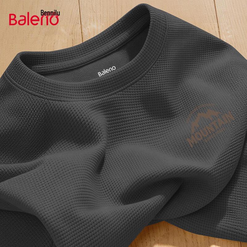 Baleno Men's Waffle Knit Short Sleeve T-Shirt