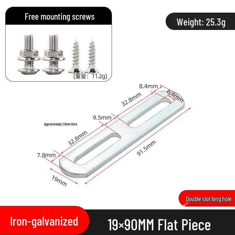 Stainless Steel 90° L-shaped Thickened Angle Bracket Connector