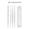 Stainless Steel Acupressure Pen for Face, Eyes, Feet, and Body Muscle Scraping Massage