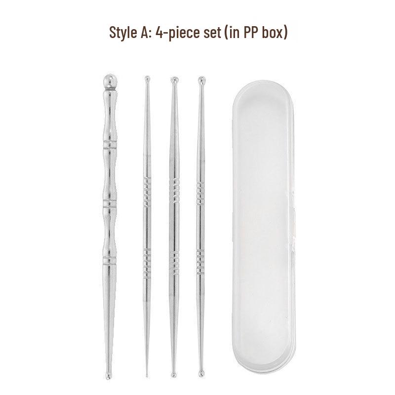Stainless Steel Acupressure Pen for Face, Eyes, Feet, and Body Muscle Scraping Massage