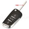 LIXIANG Modified Flip Remote Key Fob 2/3Button for 307 3008 308 For CITROEN C1 C2 C3 C4 C5 Peugeot Citroen 0523 Models