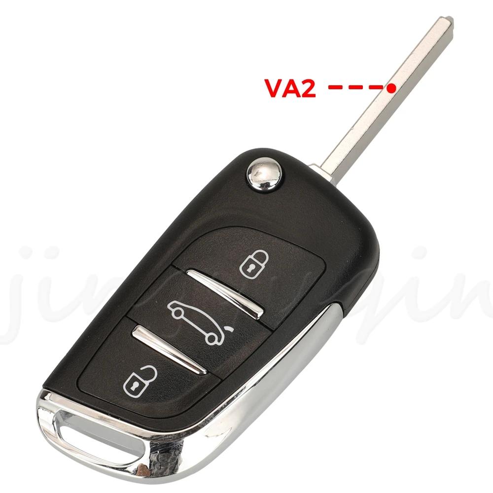 LIXIANG Modified Flip Remote Key Fob 2/3Button for 307 3008 308 For CITROEN C1 C2 C3 C4 C5 Peugeot Citroen 0523 Models
