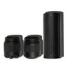 Small Pill Box Waterproof Keychain Pill Holder Portable Travel Pill Container Aluminum Alloy Capsule Cases for Outdoor