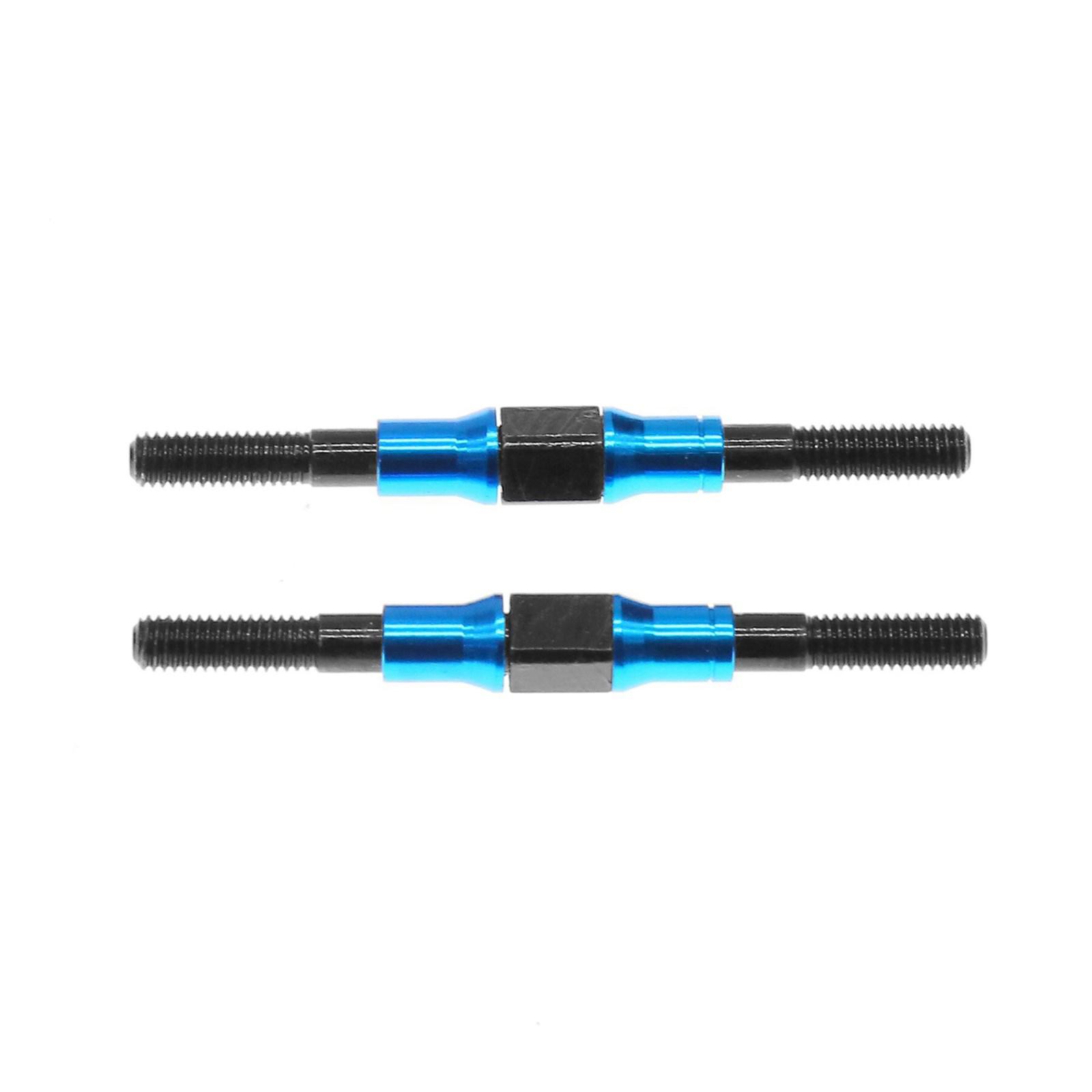 

2 Pieces Lightweight 3x42mm Aluminum Turnbuckles Ideal For DIY Remote Control Car Modifications