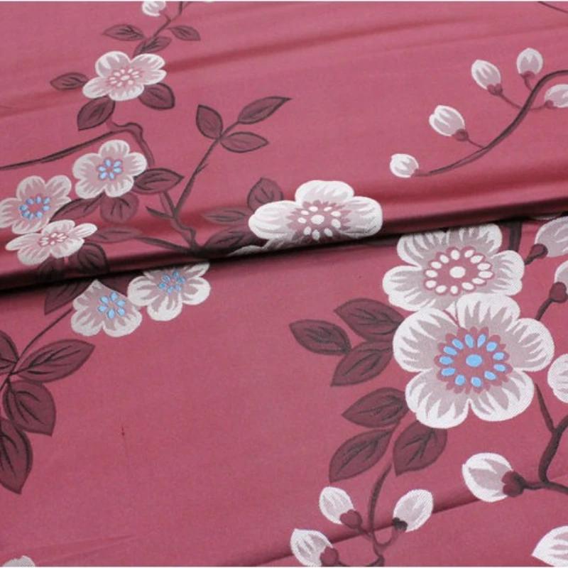 Chinese Style Decoration Weaving Brocade Fabric Jacquard Silk Fabric DIY Handmade Cheongsam Cotton-padded Jacket Mongolian Robe