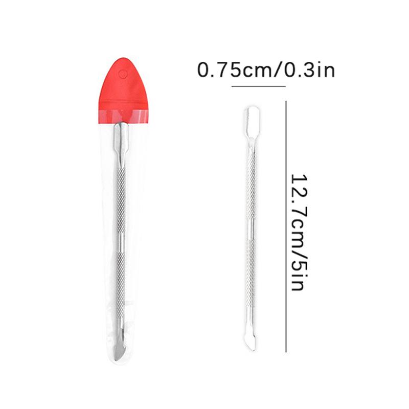 Nagelreiniger & Nagelhautschieber Aus Edelstahl - 17 Cm Für Maniküre & Pediküre