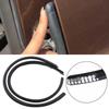 2Pcs Car Door Trim Seal Strips Rubber Waterproof Dustproof Easy Fit