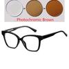 0 -0.5 -0.75 To -6.0  Anti Blue Rays Oval Prescription Spectacles With Cylinder Vintage Spring Hinge Short-Sight Eyewear
