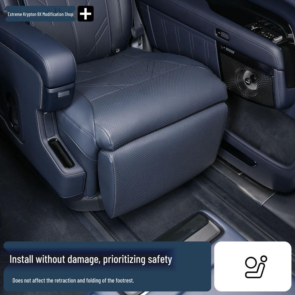 Leg Rest Protective Pad for Zeekr 9X Second Row Seat - Practical Car Interior Accessory