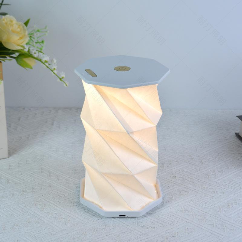 

Rotating Night Light Creative Foldable Atmosphere Light Bedroom Bedhead Decoration Gift Book Light LED Table Light
