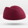 Vintage Wool Hat Women Stewardess Hat Women's Wool Jazz Hat Winter Warm Hat