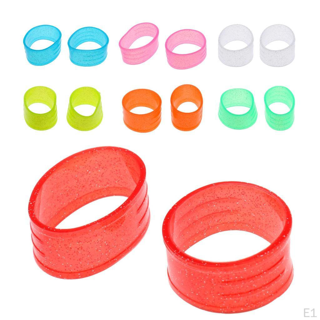 2 Pieces Badminton Tennis Squash Racket Fix Rings Band Accessories