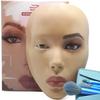 Silicone Practice Mannequin Head for Full Face and Eyebrow Makeup Training